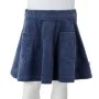 Kinderrock mit marineblauen Cordtaschen 116 von vidaXL, Kinderhosen - Ref: Foro24-13886, Preis: 9,97 €, Rabatt: %