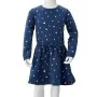 Marineblaues Langarm-Kinderkleid 116 von vidaXL, Kinderkleider - Ref: Foro24-13576, Preis: 13,04 €, Rabatt: %