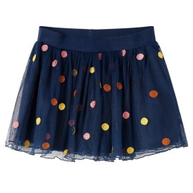 Kinder-Tüllrock mit marineblauen Punkten 140 von vidaXL, Kinderhosen - Ref: Foro24-13508, Preis: 10,42 €, Rabatt: %