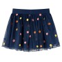 Falda infantil de tul con lunares azul marino 140 de vidaXL, Pantalones de niños - Ref: Foro24-13508, Precio: 10,42 €, Descue...