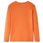 Children's long-sleeved t-shirt dark orange 92 by vidaXL, Kids T-shirts - Ref: Foro24-13174, Price: 11,69 €, Discount: %