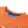Dunkeloranges Langarm-T-Shirt für Kinder 116 von vidaXL, Kinder-T-Shirts - Ref: Foro24-13176, Preis: 8,64 €, Rabatt: %