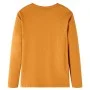 Dunkelockerfarbenes, langärmliges Kinder-T-Shirt 140 von vidaXL, Kinder-T-Shirts - Ref: Foro24-13218, Preis: 8,69 €, Rabatt: %
