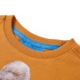 Dark ocher long-sleeved children's t-shirt 140 by vidaXL, Kids T-shirts - Ref: Foro24-13218, Price: 10,32 €, Discount: %