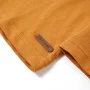 Dunkelockerfarbenes, langärmliges Kinder-T-Shirt 140 von vidaXL, Kinder-T-Shirts - Ref: Foro24-13218, Preis: 8,69 €, Rabatt: %