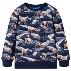 Navy blue children's sweatshirt 92 by vidaXL, Kids T-shirts - Ref: Foro24-12784, Price: 12,41 €, Discount: %