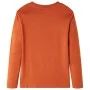 Langarm-T-Shirt für Kinder in der Farbe 92 in hellem Ziegelstein von vidaXL, Kinder-T-Shirts - Ref: Foro24-13349, Preis: 8,59...