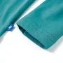 Dunkles Aquamarin-Langarm-T-Shirt für Kinder 92 von vidaXL, Kinder-T-Shirts - Ref: Foro24-13354, Preis: 8,59 €, Rabatt: %