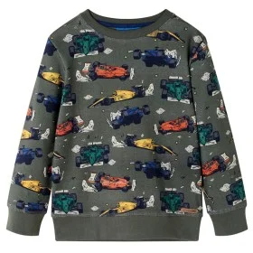 Khaki children's sweatshirt 140 by vidaXL, Kids T-shirts - Ref: Foro24-12913, Price: 14,60 €, Discount: %