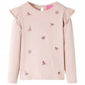 Kinder-Langarm-T-Shirt rosa 92 von vidaXL, Kinder-T-Shirts - Ref: Foro24-14344, Preis: 10,02 €, Rabatt: %