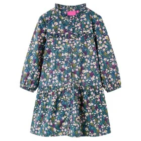 Dunkelblaues Langarm-Kinderkleid 92 von vidaXL, Kinderkleider - Ref: Foro24-14409, Preis: 11,65 €, Rabatt: %