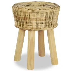 Barhocker aus natürlichem Rattan von vidaXL, Küchenhocker - Ref: Foro24-244578, Preis: 79,39 €, Rabatt: %