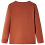 Children's long-sleeved t-shirt in cognac color 128 by vidaXL, Kids T-shirts - Ref: Foro24-13557, Price: 8,39 €, Discount: %