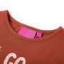 Children's long-sleeved t-shirt in cognac color 128 by vidaXL, Kids T-shirts - Ref: Foro24-13557, Price: 8,39 €, Discount: %