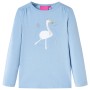 Camiseta infantil de manga larga azul claro 104 de vidaXL, Camisetas para niños - Ref: Foro24-13700, Precio: 8,87 €, Descuent...