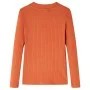 Langärmliges Kinder-T-Shirt 104 in gebranntem Orange von vidaXL, Kinder-T-Shirts - Ref: Foro24-14130, Preis: 8,19 €, Rabatt: %