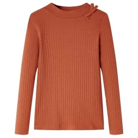 Children's long-sleeved t-shirt in cognac color 92 by vidaXL, Kids T-shirts - Ref: Foro24-14124, Price: 8,19 €, Discount: %