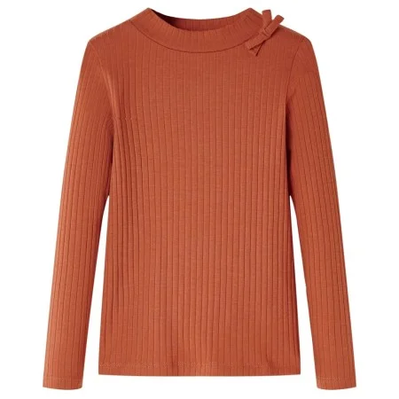 Children's long-sleeved t-shirt in cognac color 92 by vidaXL, Kids T-shirts - Ref: Foro24-14124, Price: 8,19 €, Discount: %