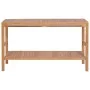 Waschtischunterschrank aus massivem Teakholz, 132 x 45 x 75 cm von vidaXL, Badezimmerwaschtische - Ref: Foro24-246493, Preis:...