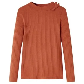 Children's long-sleeved t-shirt in cognac color 116 by vidaXL, Kids T-shirts - Ref: Foro24-14126, Price: 8,19 €, Discount: %