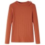 Langarm-T-Shirt für Kinder in der Farbe Cognac 116 von vidaXL, Kinder-T-Shirts - Ref: Foro24-14126, Preis: 8,28 €, Rabatt: %