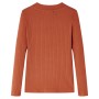 Camiseta infantil de manga larga color coñac 116 de vidaXL, Camisetas para niños - Ref: Foro24-14126, Precio: 8,28 €