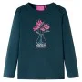 Dunkelgrünes langärmeliges Kinder-T-Shirt 116 von vidaXL, Kinder-T-Shirts - Ref: Foro24-13981, Preis: 8,85 €, Rabatt: %