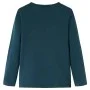 Dunkelgrünes langärmeliges Kinder-T-Shirt 116 von vidaXL, Kinder-T-Shirts - Ref: Foro24-13981, Preis: 8,85 €, Rabatt: %
