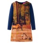 Marineblaues Langarm-Kinderkleid 140 von vidaXL, Kinderkleider - Ref: Foro24-14856, Preis: 18,97 €, Rabatt: %