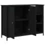 Aparador de madera de ingeniería negro 100x33x75 cm de vidaXL, Aparadores - Ref: Foro24-835549, Precio: 78,07 €, Descuento: %