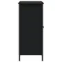 Aparador de madera de ingeniería negro 100x33x75 cm de vidaXL, Aparadores - Ref: Foro24-835549, Precio: 78,07 €, Descuento: %