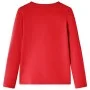 Children's long-sleeved t-shirt red 92 by vidaXL, Kids T-shirts - Ref: Foro24-13714, Price: 8,45 €, Discount: %