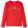 Camiseta infantil de manga larga rojo 116 de vidaXL, Camisetas para niños - Ref: Foro24-13716, Precio: 8,54 €, Descuento: %