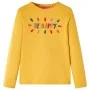 Dunkelockerfarbenes, langärmliges Kinder-T-Shirt 116 von vidaXL, Kinder-T-Shirts - Ref: Foro24-13721, Preis: 8,45 €, Rabatt: %
