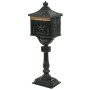 Green Stainless Vintage Style Aluminum Pedestal Mailbox by vidaXL, mailboxes - Ref: Foro24-43893, Price: 390,95 €, Discount: %