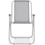 Juego de comedor de jardín 6 piezas acero y textilene gris de vidaXL, Conjuntos de jardín - Ref: Foro24-43785, Precio: 194,58 €