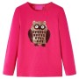 Children's bright pink long-sleeved T-shirt 116 by vidaXL, Kids T-shirts - Ref: Foro24-13796, Price: 9,00 €, Discount: %