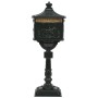 Green Stainless Vintage Style Aluminum Pedestal Mailbox by vidaXL, mailboxes - Ref: Foro24-43893, Price: 390,95 €, Discount: %