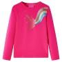 Knallrosa Langarm-T-Shirt für Kinder 128 von vidaXL, Kinder-T-Shirts - Ref: Foro24-14297, Preis: 8,94 €, Rabatt: %
