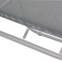 Juego de comedor de jardín 6 piezas acero y textilene gris de vidaXL, Conjuntos de jardín - Ref: Foro24-43785, Precio: 194,58 €