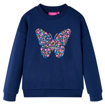 Navy blue children's sweatshirt 116 by vidaXL, Kids T-shirts - Ref: Foro24-14061, Price: 12,49 €, Discount: %