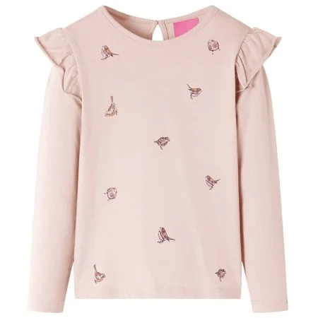 Kinder-Langarm-T-Shirt rosa 116 von vidaXL, Kinder-T-Shirts - Ref: Foro24-14346, Preis: 10,02 €, Rabatt: %