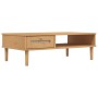 SENJA Couchtisch Rattanoptik braunes Holz 100x55x33 cm von vidaXL, Couchtisch - Ref: Foro24-358046, Preis: 75,73 €, Rabatt: %