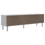 SENJA TV-Schrank in Rattanoptik, weißes Kiefernholz, 158 x 40 x 49 cm von vidaXL, TV-Möbel - Ref: Foro24-358044, Preis: 98,97...