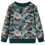 Dunkelgrünes Kinder-Sweatshirt 92 von vidaXL, Kinder-T-Shirts - Ref: Foro24-12979, Preis: 12,41 €, Rabatt: %