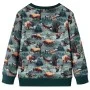 Dunkelgrünes Kinder-Sweatshirt 92 von vidaXL, Kinder-T-Shirts - Ref: Foro24-12979, Preis: 12,41 €, Rabatt: %