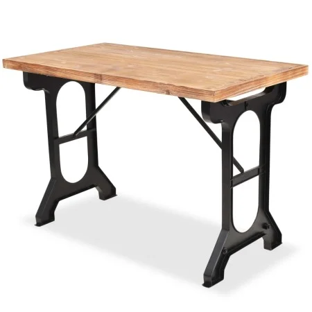 Esstischplatte massives Tannenholz 122x65x82 cm von vidaXL, Küchen- und Esstische - Ref: Foro24-245462, Preis: 220,33 €, Raba...