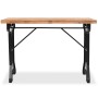 Esstischplatte massives Tannenholz 122x65x82 cm von vidaXL, Küchen- und Esstische - Ref: Foro24-245462, Preis: 224,31 €, Raba...