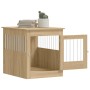 Jaula para perros madera ingeniería roble Sonoma 64,5x80x71 cm de vidaXL, Casetas para perros - Ref: Foro24-838332, Precio: 9...