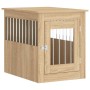 Hundekäfig aus Holzwerkstoff Sonoma-Eiche 55x75x65 cm von vidaXL, Hundehütten - Ref: Foro24-838318, Preis: 90,16 €, Rabatt: %